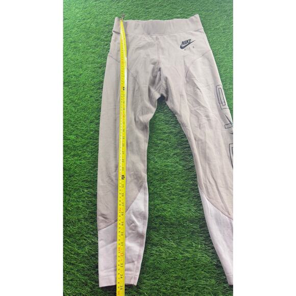 Nike Air Leggings Sz M Gray High Waist Compression Athletic Pants Women’s Gym - Picture 6 of 10